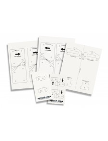 Voile Mounting template sticker pack - DIY